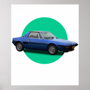 Fiat X1/9 Poster