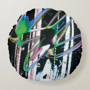 Fiberes KC-Image Rundes Kissen