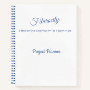 Fiberocity-Projektplaner Notizbuch