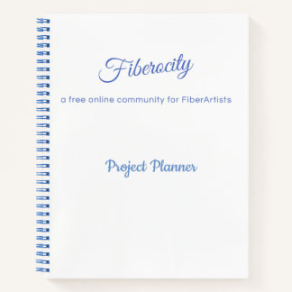 Fiberocity-Projektplaner Notizbuch