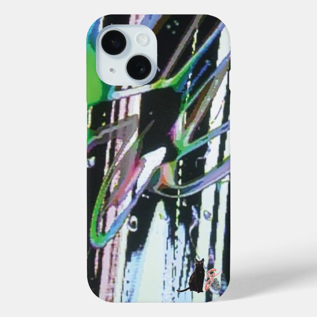 Fiberous-KC-Image Case-Mate iPhone Hülle (Rückseite)