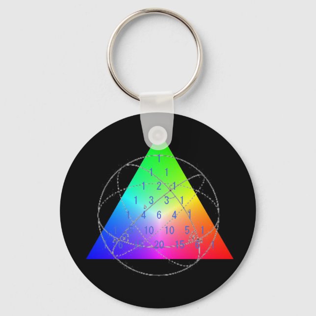 Fibonaccacciキ ホ ダ Nummer Schlüsselanhänger (Vorderseite)