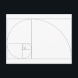 Fibonacci_Blocks Postkarte<br><div class="desc">The design which used the Fibonacci sequence as the motiv</div>