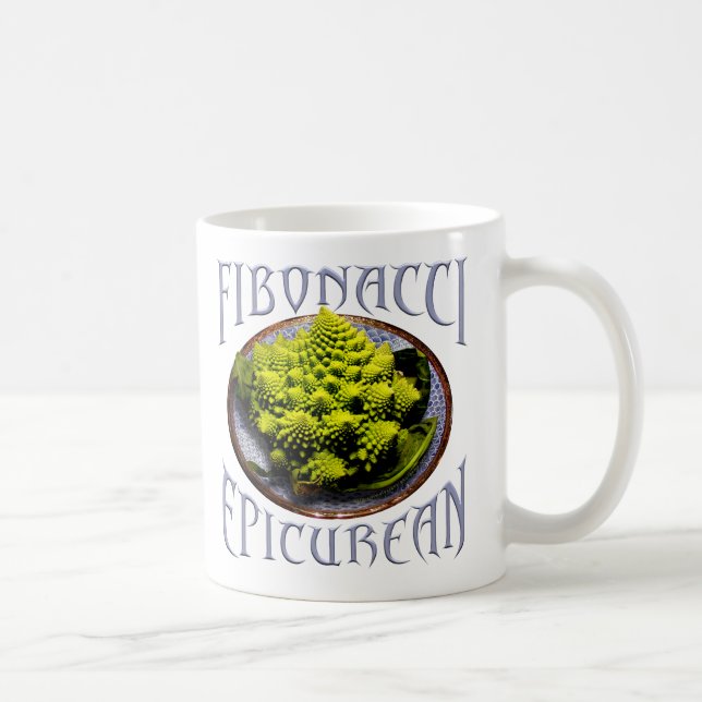 Fibonacci epikureisch kaffeetasse (Rechts)