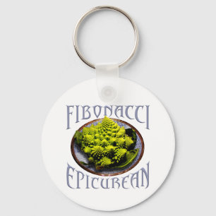 Fibonacci epikureisch schlüsselanhänger