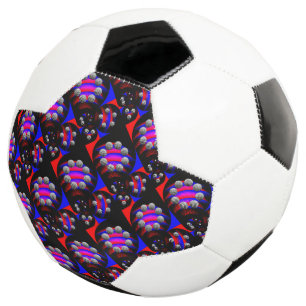 Fibonacci "Fish Schachbrett Black" von Kenneth Yon Fußball