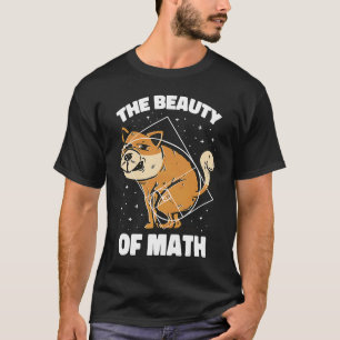 Fibonacci Golden Ratio Dog für Mathematik T-Shirt