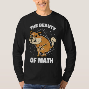 Fibonacci Golden Ratio Dog für Mathematik T-Shirt