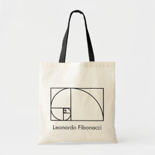 Fibonacci golden ratio - einzigartige mathematisch tragetasche