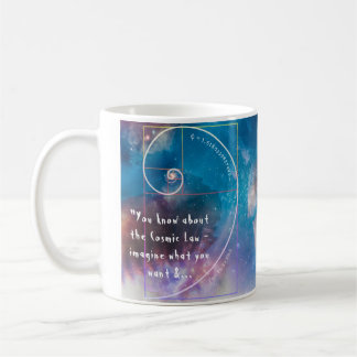 Fibonacci golden ratio unendliche Universum Qualle Kaffeetasse