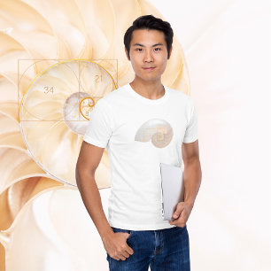 Fibonacci Golden Ration Kulturelle Sehenswürdigkei T-Shirt