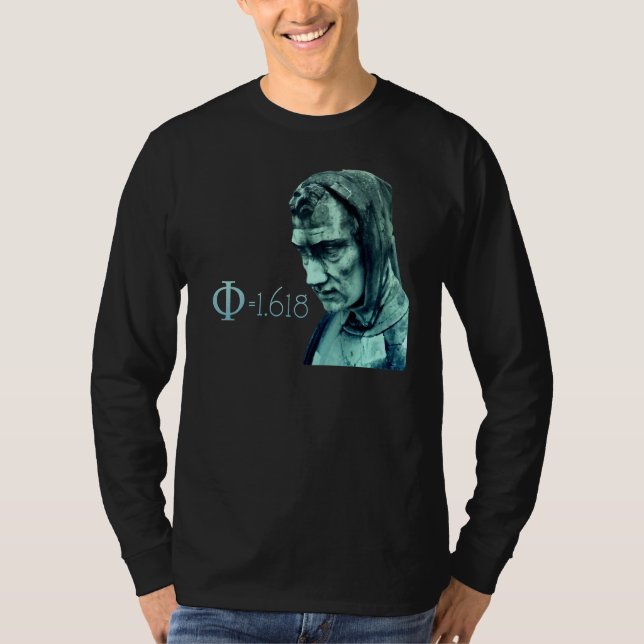 Fibonacci-Mathesymbole Göttliche Proportion T-Shirt (Vorderseite)