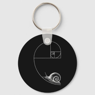 Fibonacci mit Schneckenmathematik Mathematik Lehre Schlüsselanhänger