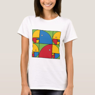 Fibonacci-Papageien T-Shirt