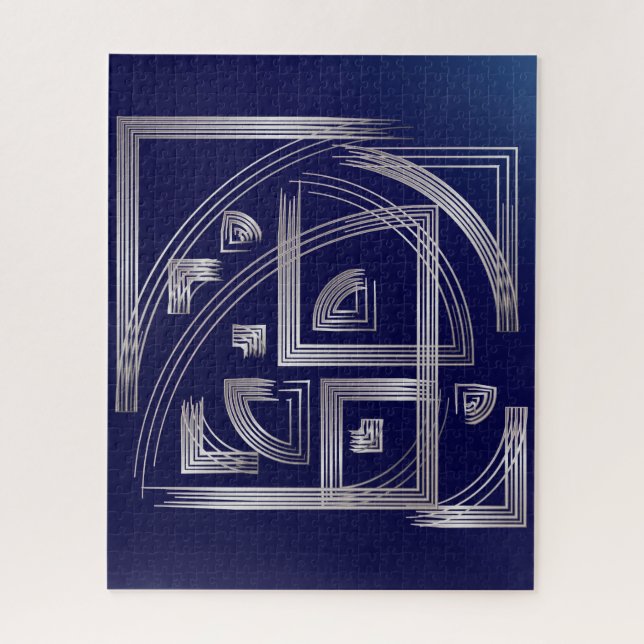 Fibonacci-Puzzle Puzzle (Vertikal)