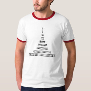 Fibonacci-Reihenfolge T-Shirt
