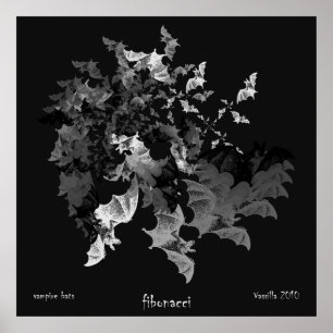 Fibonacci-Schläger-Plakat-Druck Poster