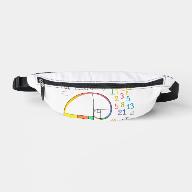 Fibonacci Sequence & Golden Ratio Math Fanny Pack Bauchtasche (Vorderseite)