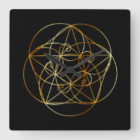 Fibonacci-Spirale die heilige Geometrie