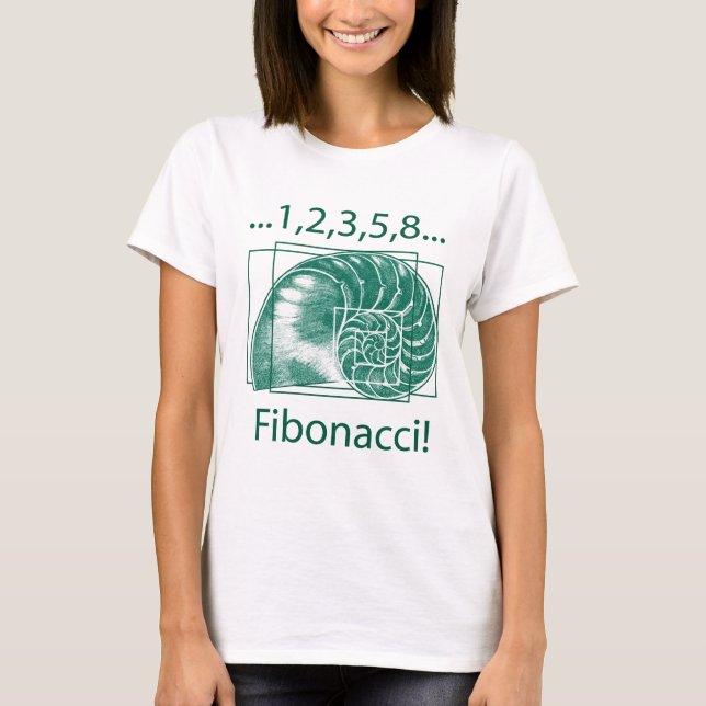 Fibonacci T Shirt (Vorderseite)