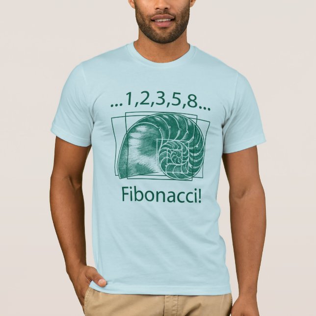 Fibonacci T Shirt (Vorderseite)