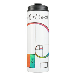 Fibonacci Thermal Tumbler Thermosbecher