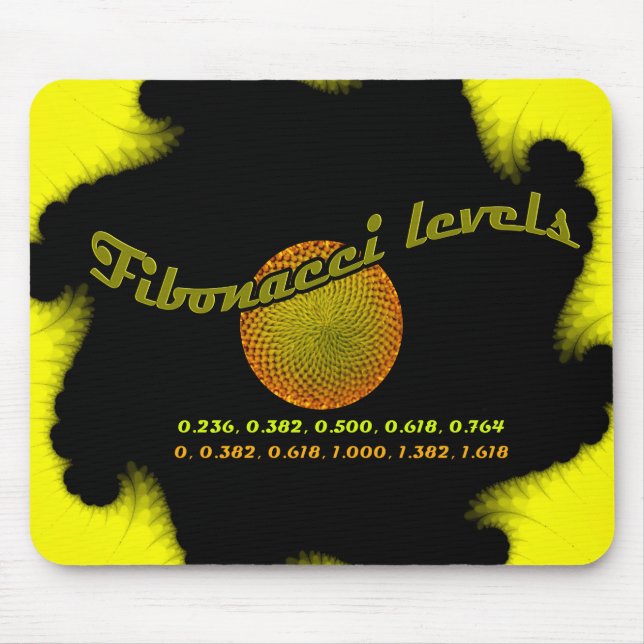 Fibonacci-Zahlen für Händler Mousepad (Vorne)