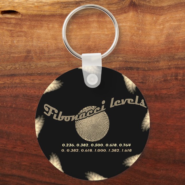 Fibonacci-Zahlen für Händler Schlüsselanhänger (Vorderseite)