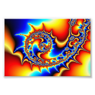 Fibonaccispikeral Fotodruck