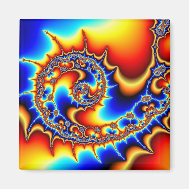 Fibonaccispikeral Magnet (Vorne)