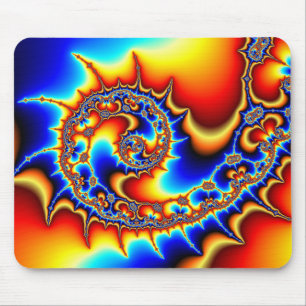 Fibonaccispikeral Mousepad