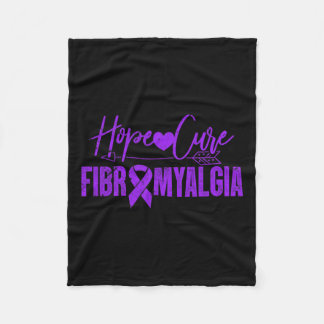 Fibro Awareness Hope Cure Fibromyalgie Fibromyosit Fleecedecke