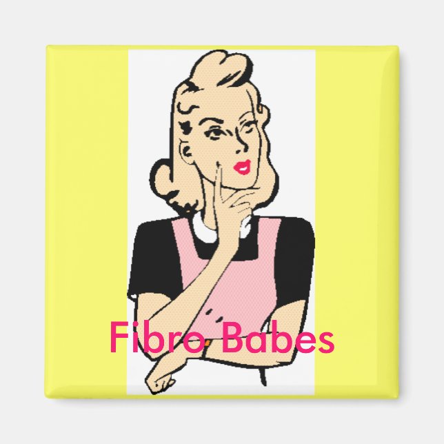 Fibro Babes Magnet (Vorne)