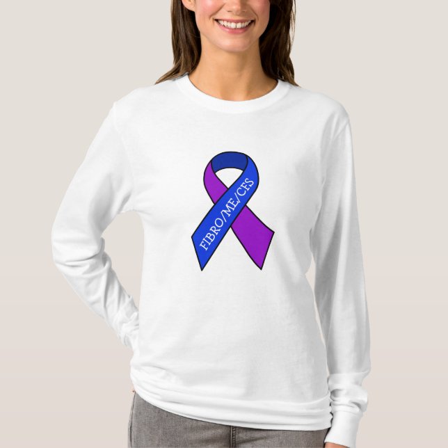 Fibro ME/CFS Chronisches Fatigue Syndrom T-Shirt (Vorderseite)