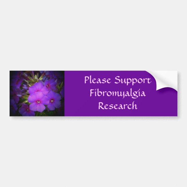 Fibromyalgia-Autoaufkleber Autoaufkleber (Vorne)