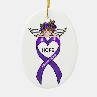 Fibromyalgia-Hoffnung Keramikornament