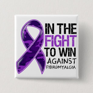 Fibromyalgia - Kampf zum zu gewinnen Button