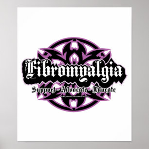 Fibromyalgia Stammes- Poster