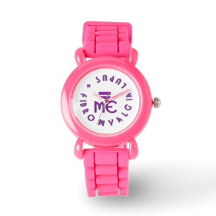 Fibromyalgia-u. Lupus-Bewusstseins-Uhr Armbanduhr