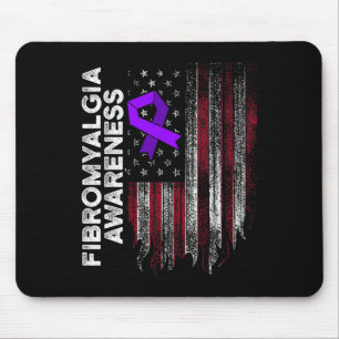 Fibromyalgie Awareness Survivor Proud Warrior 11 Mousepad