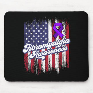 Fibromyalgie Awareness Survivor Proud Warrior 7 Mousepad