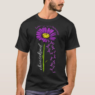 Fibromyalgie Bewusstsein Daisy Blume Untergang Ban T-Shirt