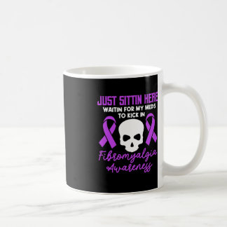 Fibromyalgie Bewusstsein Fibro Krieger Lila Band Kaffeetasse