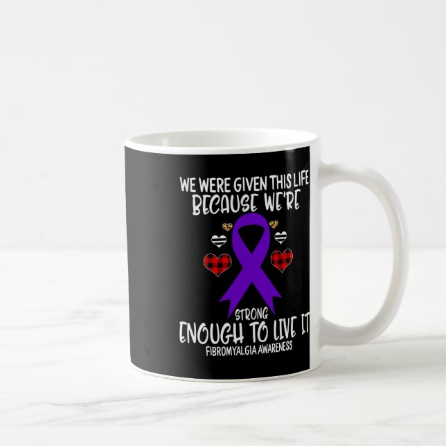 Fibromyalgie Bewusstsein gegeben Leben, weil wir s Kaffeetasse (Rechts)