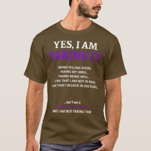 Fibromyalgie Bewusstsein, ich tue es in diesem Fam T-Shirt