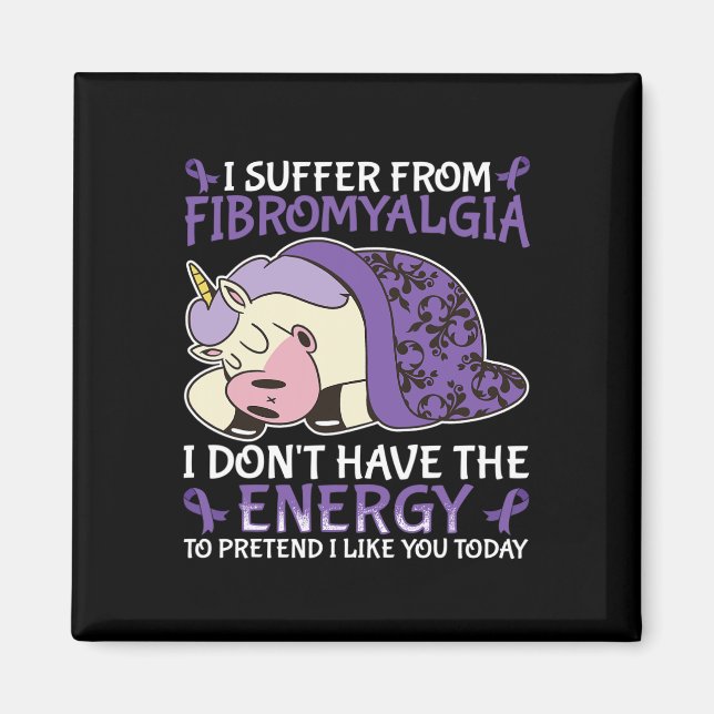 Fibromyalgie Bewusstsein Magnet (Vorne)