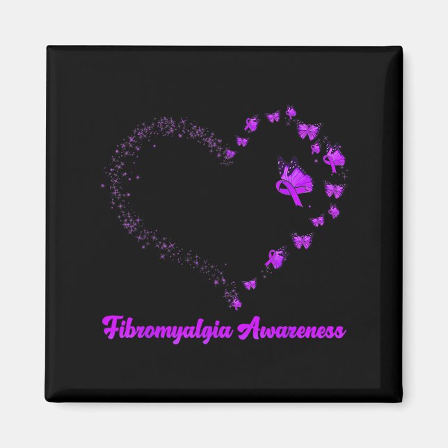 Fibromyalgie-Bewusstsein Magnet (Vorne)