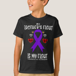 Fibromyalgie Bewusstsein meines Bruders Kampf ist T-Shirt