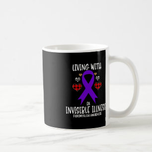 Fibromyalgie Bewusstsein mit unsichtbarer Wirkung Kaffeetasse