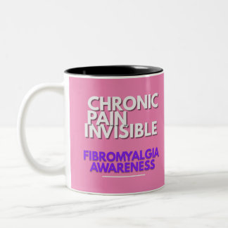 Fibromyalgie Bewusstsein Zweifarbige Tasse